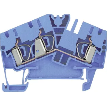 Weidmüller 1706040000 řadová svorka průchodky pružinová svorka modrá 1 ks