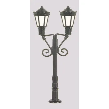 Modelová železnice Viessmann Modelltechnik N lucerna na parkoviště dvojité hotový model 6473 1 ks