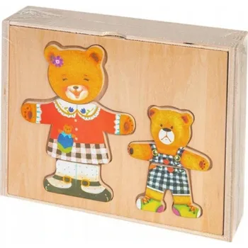 Dřevěná hračka Dřevěné puzzle