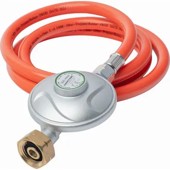 Horkovzdušná pistole Pro-Tech TOOLS Regulátor tlaku plynu 300mbar (SK, CZ, RO, HR, SI, UA) s plynovou hadicí 1,5 m 40907 RGH-R-01-300