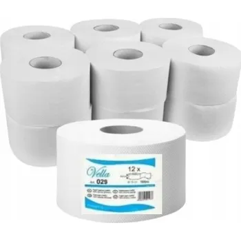 Toaletní papíry Toaletní papír Celulóza Jumbo 2vrstvý 12 rolí