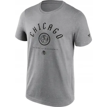 Pánské oblečení Pánské tričko Chicago Blackhawks NHL College Stamp T-Shirt Velikost: S