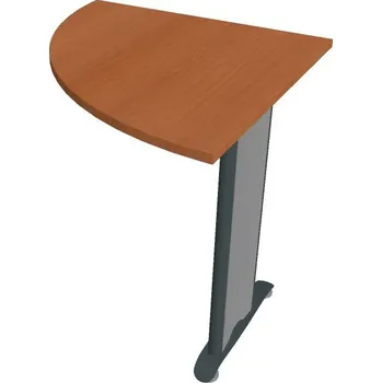 Psací stůl Stůl spojovací levý - CP 901 L - TŘEŠEŇ , ČERNÁ Ral 9005