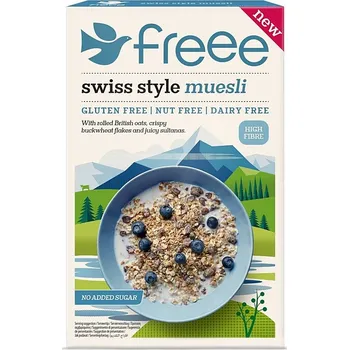 FREEE Swiss style muesli bez lepku, mléka a ořechů 450 g