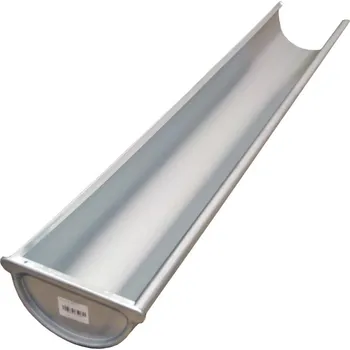 okap žlab koncový L 330mm d.1m Zn