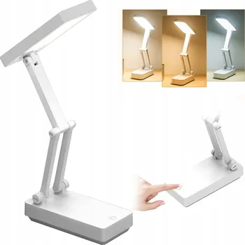 Lampička LED stolní lampička na stůl Bezdrátová Noční školní lampa pro čtení USB