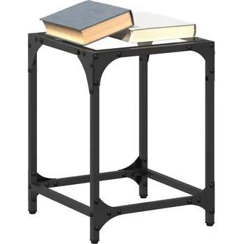 Konferenční stolek Kávový stolek VidaXL čtvercový 30 x 30 x 40 cm černý