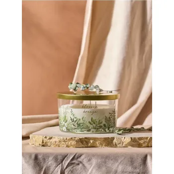 Svíčka Sinsay - Vonná svíčka Blossom Breeze - bílá - 493IN-00P - 493IN-00P-ONE