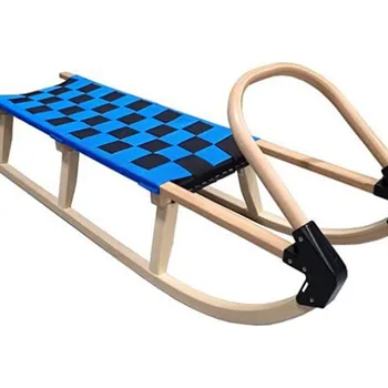 Sáně Acra Dřevěné sáně A2042125 cm červené | sleva 5% | cena za ks