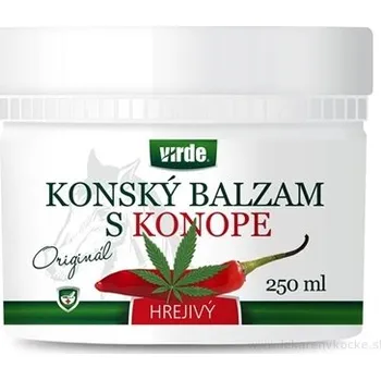 Masážní přípravek VIRDE spol. s r.o. VIRDE KOŇSKÝ BALZÁM S KONOPOU hřejivý 250 ml