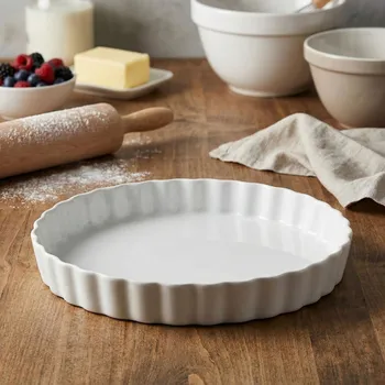 Forma na pečení LA PORCELLANA BIANCA Arezzo 28 cm - porcelánová forma na pečení tarty