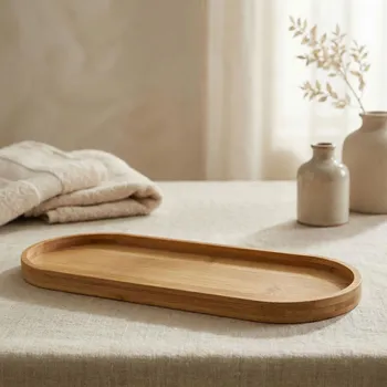 Úložný box Bambusový koupelnový organizér KLEINE WOLKE DASH 27 x 11 cm