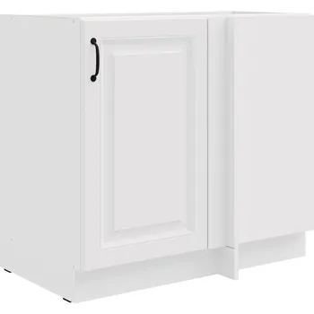 Kuchyňská linka Dolní skřínka STILO - 105 DN 1F BB, Bílá/Bílá