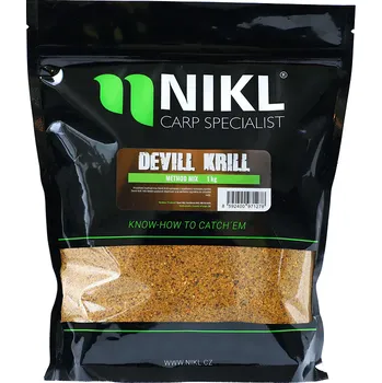 Návnadová surovina Karel Nikl Nikl Method Mix Devill Krill 1kg Varianta: Method Mix Devill Krill 3 kg