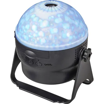 Lampička WS-MS5W02D LED stolní projektor Galaxy LED RGB černá