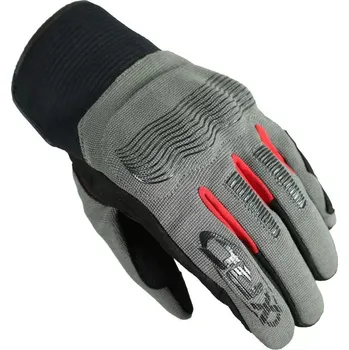 Moto rukavice Pánské rukavice na moto Xrc Brrison black/grey - S / šedá