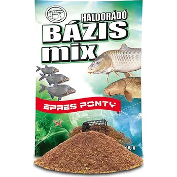 Návnadová surovina Haldorádó Vnadící směs Bázis Mix Kapr/Jahoda 2,5 kg