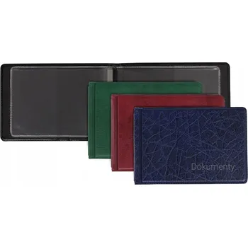 Obálka MALÁ ZELENÁ OBÁLKA/POUZDRO NA DOKLADY, IMITACE KŮŽE BIURFOL