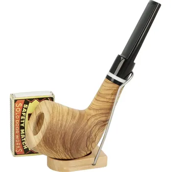 Čistič dýmky Dýmka Prague Pipes Oliva O6, filtr 9mm