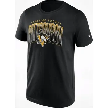 Pánské oblečení Pánské tričko Pittsburgh Penguins NHL Team Arch Graphic T-Shirt Velikost: S
