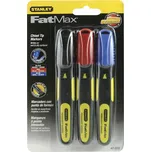 Popisovač permanetní 3dílná (ČER,ČRV,MO) 0-47-315 STANLEY