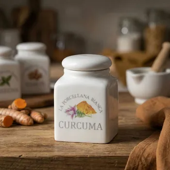 Dóza na potraviny LA PORCELLANA BIANCA Conserva 175 ml - porcelánová nádoba na koření