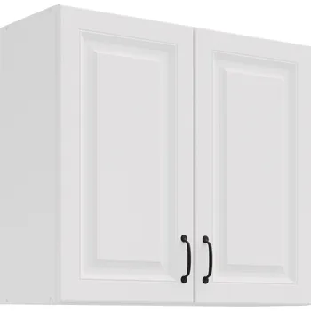 Kuchyňská linka Horní skřínka STILO - 80 G-72 2F, Bílá/Bílá
