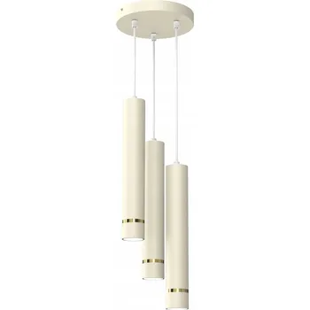 ZÁVĚSNÁ STROPNÍ LAMPA TRUBKA KOVOVÉ SVÍTIDLO GU10 LED SOPEL 3-bodové