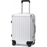 Supercase cestovní kufr s pevným hliníkovým rámem - bílá - 42L