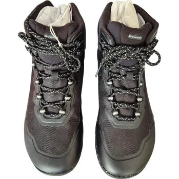 Dámské polobotky Barefoot Voděodolné Pohorky GROUNDIES All Terrain High 2.0 Černé Velikost: EU 47