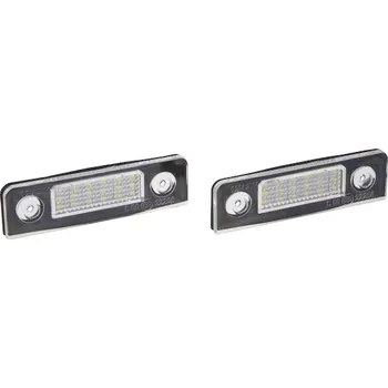 Přídavný světlomet LED osvětlení SPZ do vozu Škoda Octavia II, Roomster, RZSK01