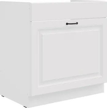Kuchyňská linka Dolní skřínka STILO - 80 ZL 1S BB, Bílá/Bílá