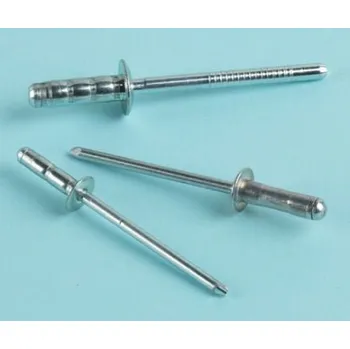 Nýt Nýt, délka nýtu: 2.2mm, Leskle pozinkovaný Slepý, průměr nýtu: 3.2mm