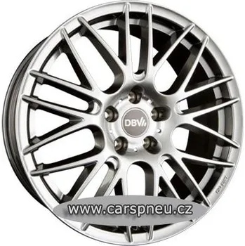 Alu kolo DBV 5KS 003 hyper silber - 8,0x18, 5x112, ET40 (8x18) (DC8KM40HBX)