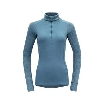 Dámské tričko Devold Duo Active Zip Neck Women (328 244) 313A MOON modrá S