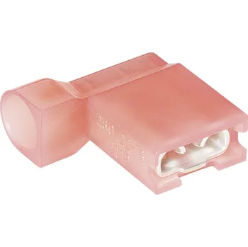 TE Connectivity 3-520133-2 faston zásuvka Šířka zástrčky: 6.3 mm Tloušťka konektoru: 0.8 mm 180 ° plná izolace modrá 1 ks