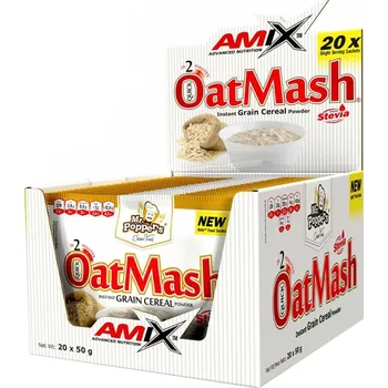 Sport Amix Ovesná kaše pana Poppera - Mr. Popper's OatMash (20 x 50g, Double Dutch Chocolate)