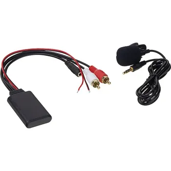 Auto elektroinstalace Bluetooth A2DP, handsfree modul pro autorádia s RCA AUX vstupem, 552HFUNRCA