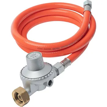 Horkovzdušná pistole Pro-Tech TOOLS Regulátor tlaku plynu 1500mbar (SK,CZ,RO,HR,SI,UA) s plynovou hadicí 1,5 m 40908 RGH-R-02-1500