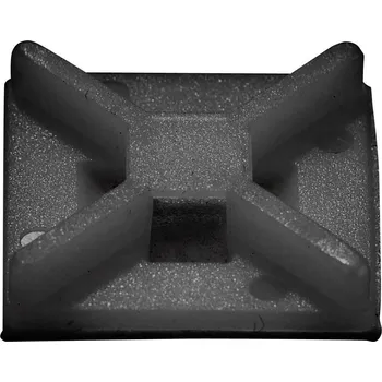 Stahovací páska TRU COMPONENTS úchytka 541227 4cestný vstup pro provlečení černá 50 ks