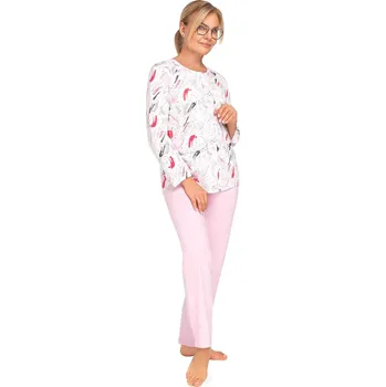 Dámské pyžamo Dámské pyžamo Martel Maria III 220 dł/r M-2XL růžová tmavá XL