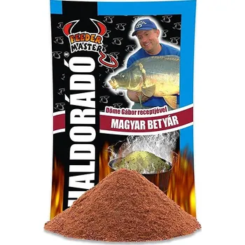 Návnadová surovina Haldorádó Vnadící směs Feeder Master 1 kg Klobása