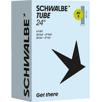 Sport Schwalbe Tube AV9 40mm (Duše Schwalbe Tube AV9 24x1 1/8-1.75" 28/47-507/541 AGV 40mm )
