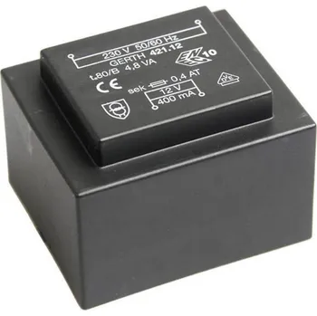 Transformátor Gerth PT421801 transformátor do DPS 1 x 230 V 1 x 18 V/AC 4.80 VA 266 mA