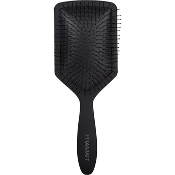 kartáč na vlasy Framar Black To The Future plochý kartáč na vlasy