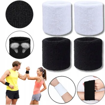 Náramek Vícebarevné bavlněné potítko na zápěstí M/L 4 ks