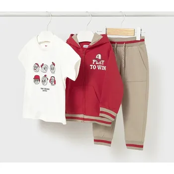 Kojenecká tepláková souprava Mayoral 1831.3E.Baby.PPY2 červená 33X, vel. 104