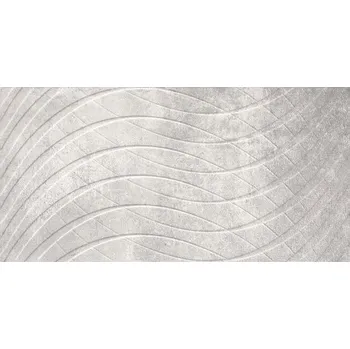 Obklad Paradyz Keramický obklad Harmony Grys struktura B vlnka 30x60 cm