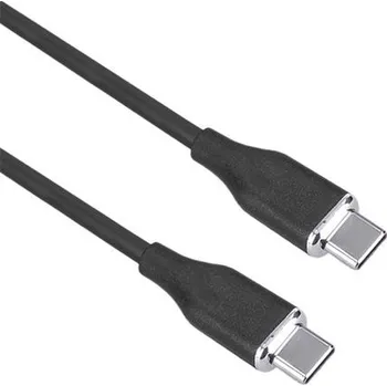 Datový kabel Solight USB-C 3.1 kabel, USB-C konektor - USB-C konektor, silikon, 1m - SSC1701-S