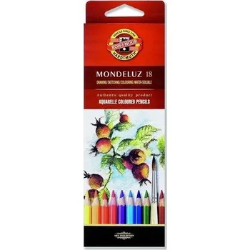 Pastelka Akvarelové PASTELKY MONDELUZ 18 barev KOH-I-NOOR
